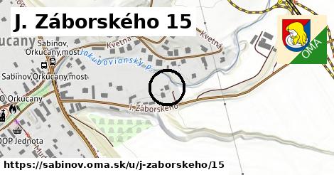 J. Záborského 15, Sabinov