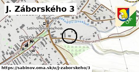 J. Záborského 3, Sabinov