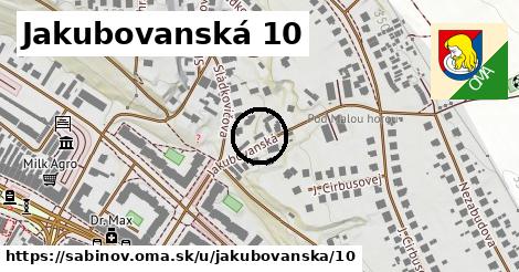 Jakubovanská 10, Sabinov