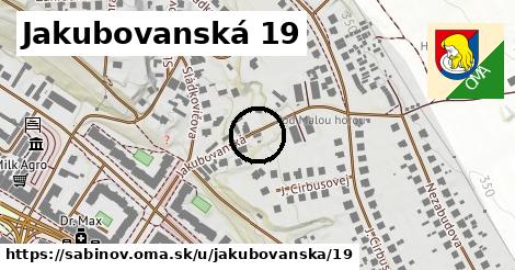 Jakubovanská 19, Sabinov