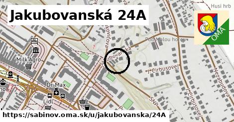 Jakubovanská 24A, Sabinov