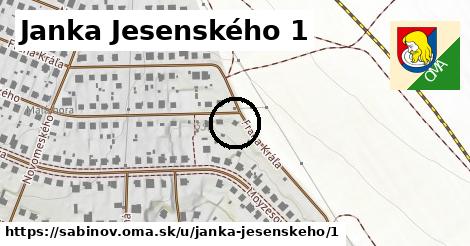 Janka Jesenského 1, Sabinov