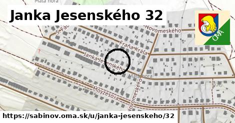 Janka Jesenského 32, Sabinov