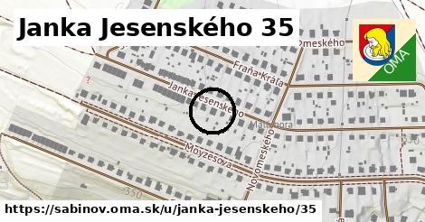 Janka Jesenského 35, Sabinov