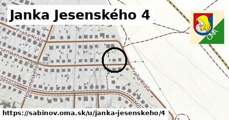 Janka Jesenského 4, Sabinov