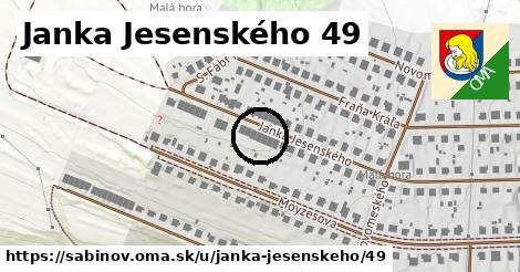 Janka Jesenského 49, Sabinov