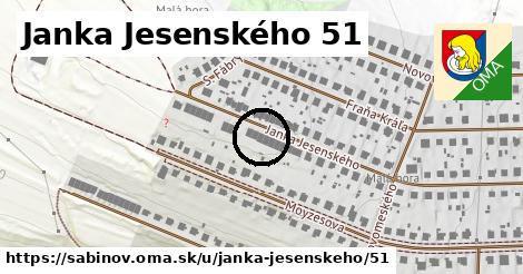 Janka Jesenského 51, Sabinov