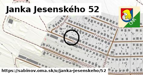 Janka Jesenského 52, Sabinov