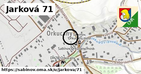 Jarková 71, Sabinov