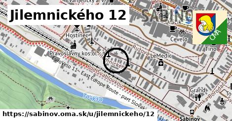 Jilemnického 12, Sabinov