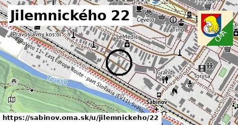 Jilemnického 22, Sabinov