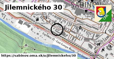 Jilemnického 30, Sabinov