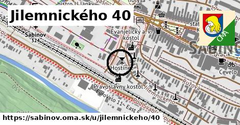 Jilemnického 40, Sabinov