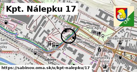 Kpt. Nálepku 17, Sabinov