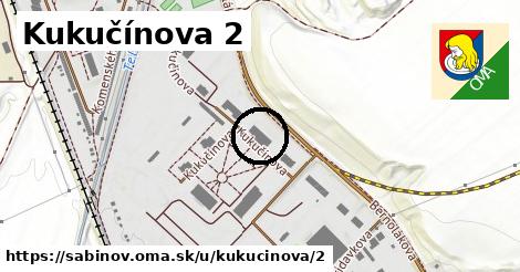 Kukučínova 2, Sabinov