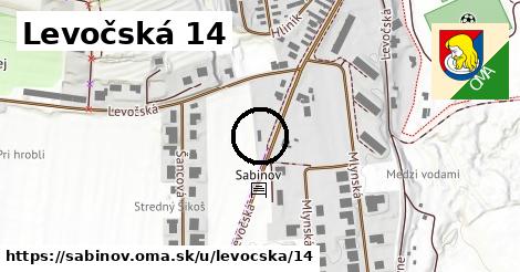 Levočská 14, Sabinov