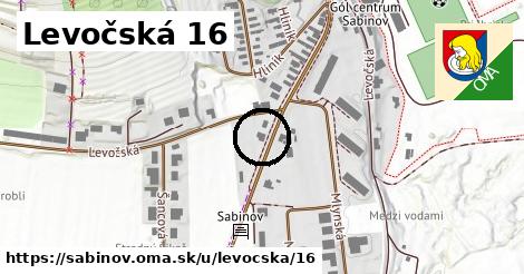 Levočská 16, Sabinov