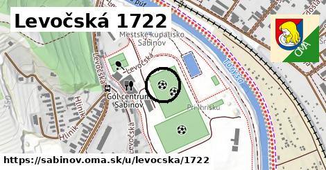 Levočská 1722, Sabinov