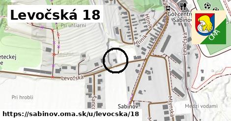 Levočská 18, Sabinov