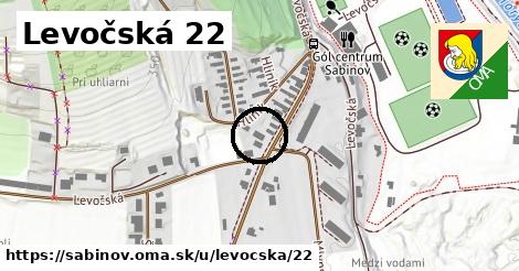 Levočská 22, Sabinov