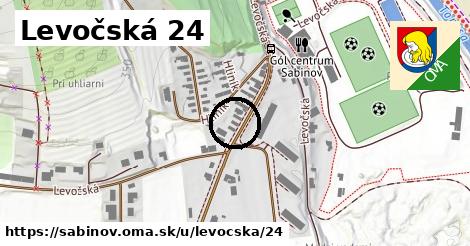 Levočská 24, Sabinov