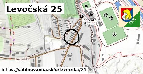 Levočská 25, Sabinov