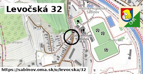 Levočská 32, Sabinov