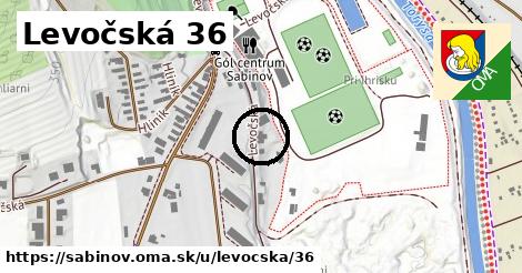 Levočská 36, Sabinov