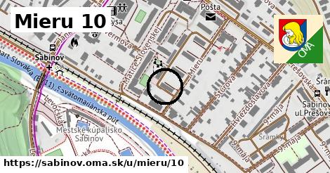 Mieru 10, Sabinov