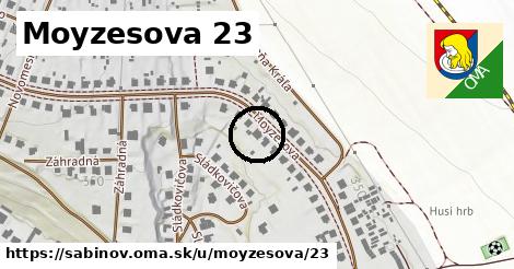 Moyzesova 23, Sabinov