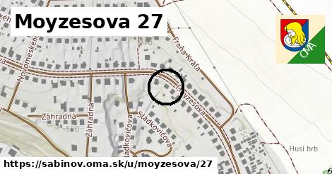 Moyzesova 27, Sabinov