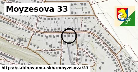 Moyzesova 33, Sabinov