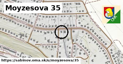 Moyzesova 35, Sabinov