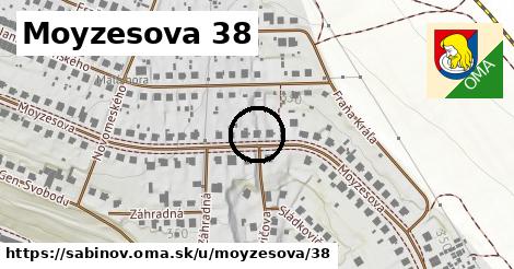 Moyzesova 38, Sabinov