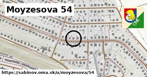 Moyzesova 54, Sabinov