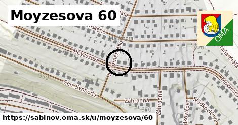 Moyzesova 60, Sabinov