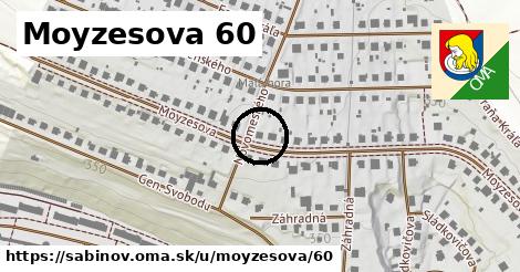 Moyzesova 60, Sabinov