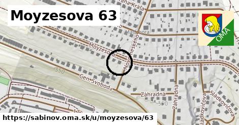 Moyzesova 63, Sabinov