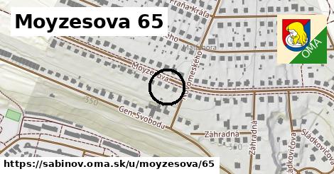 Moyzesova 65, Sabinov