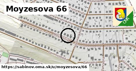 Moyzesova 66, Sabinov