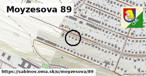Moyzesova 89, Sabinov