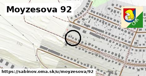 Moyzesova 92, Sabinov