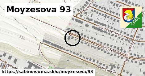 Moyzesova 93, Sabinov