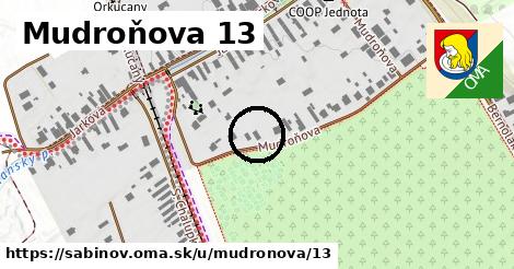Mudroňova 13, Sabinov