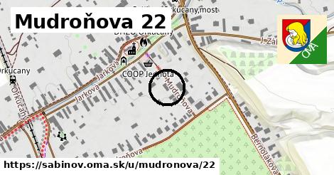 Mudroňova 22, Sabinov