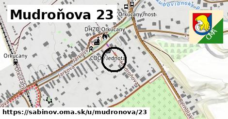 Mudroňova 23, Sabinov