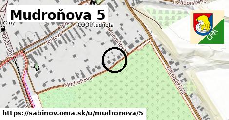 Mudroňova 5, Sabinov