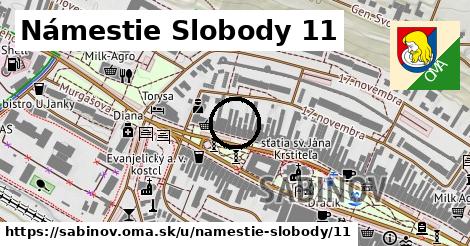 Námestie Slobody 11, Sabinov