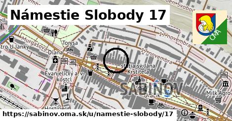 Námestie Slobody 17, Sabinov