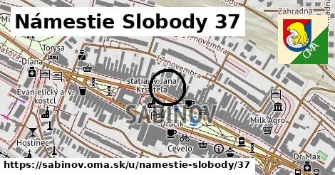 Námestie Slobody 37, Sabinov